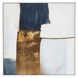 Astratto Blue And Gold Foil Wall Art