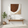 Astratto Brown and Natural Textured Wall Art