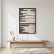 Astratto Canvas Black Wall Art