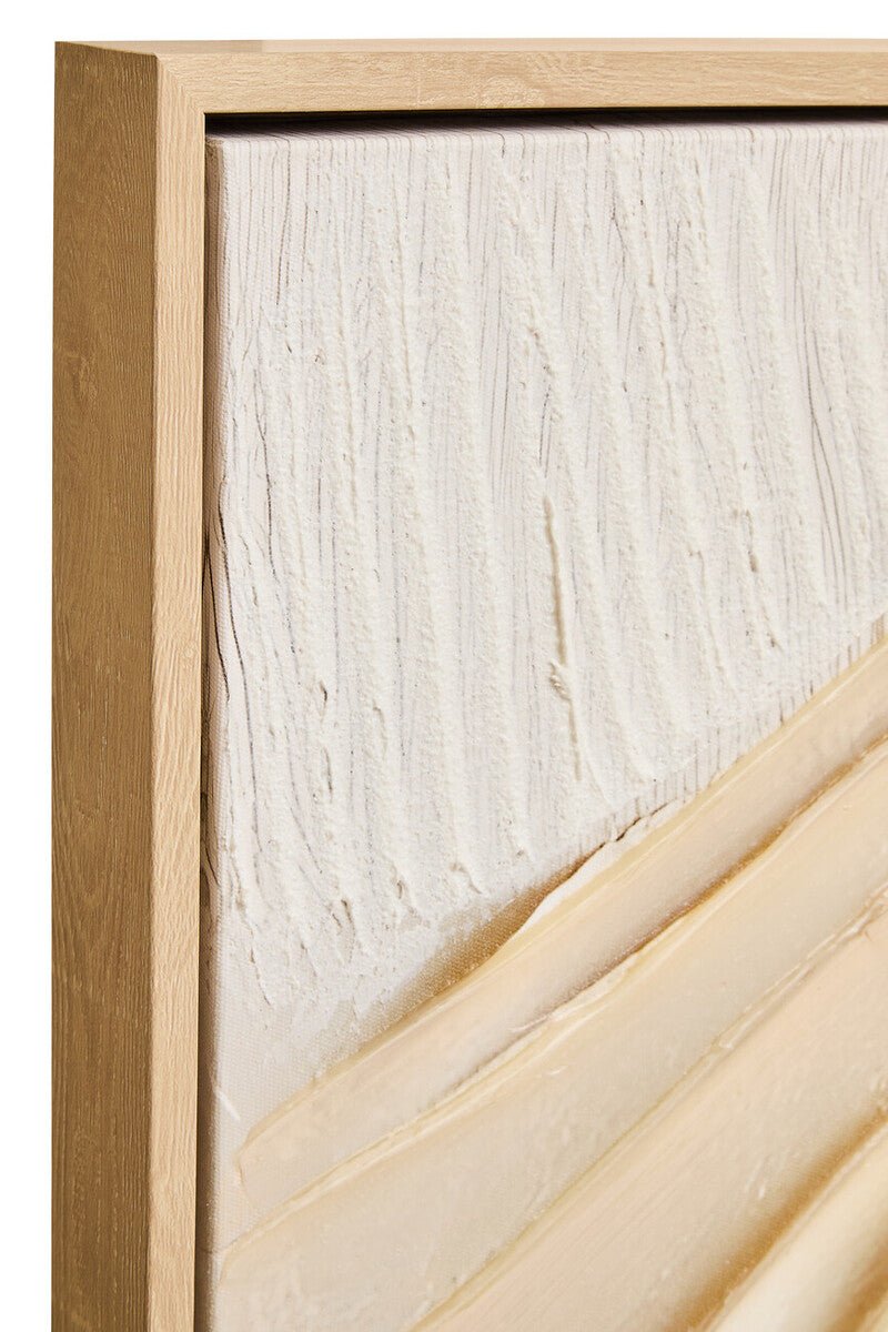 Astratto Cream Textured Wall Art