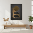 Astratto Gold Foil Canvas Wall Art