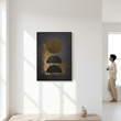 Astratto Gold Foil Canvas Wall Art