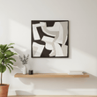 Astratto Monochrome Abstract Textured Wall Art
