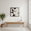 Astratto Monochrome Abstract Textured Wall Art