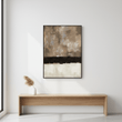 Astratto Monochrome Textured Canvas Wall Art