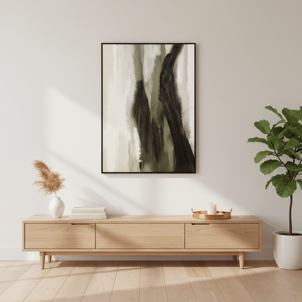 Astratto Multi Coloured Abstract Wall Art