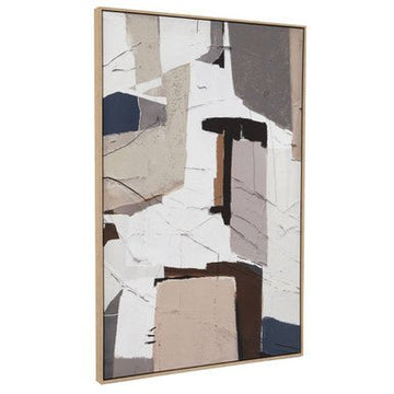 Astratto Multi Coloured Wall Art