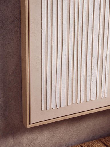 Astratto Natural Textured Canvas Wall Art