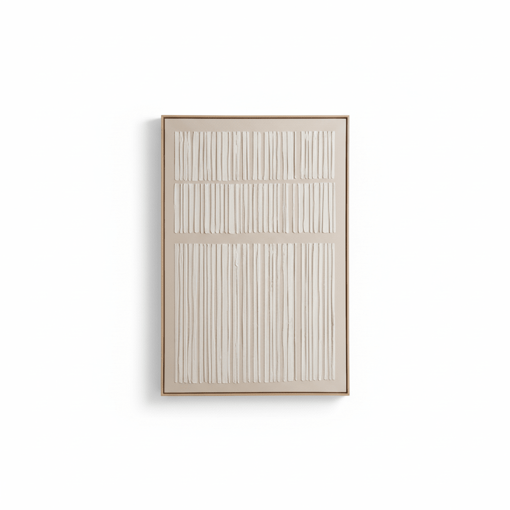 Astratto Natural Textured Canvas Wall Art