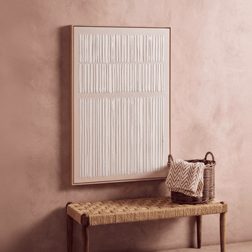 Astratto Natural Textured Canvas Wall Art