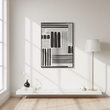 Astratto Retro Grace Stripes Wall Art