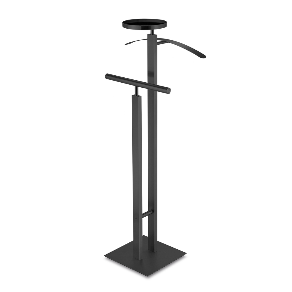 Atacio Powder Coated Black Stainless Steel Clothes Butler 50636