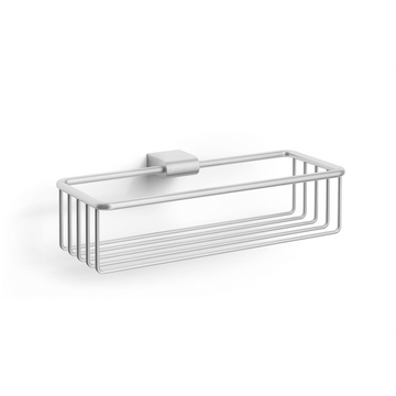 Atore Brushed Stainless Steel 28.8 cm Wall Shower Basket 40425