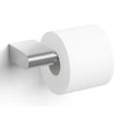 Atore Brushed Stainless Steel Toilet Roll Holder - Premium Wall Mount Design