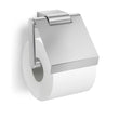 Atore Brushed Stainless Steel Toilet Roll Holder with Lid 40415