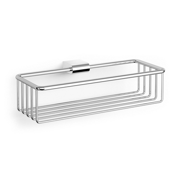 Atore Polished Stainless Steel 28.8 cm Wall Shower Basket 40463