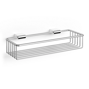 Atore Polished Stainless Steel 36.8 cm Wall Shower Basket 40464