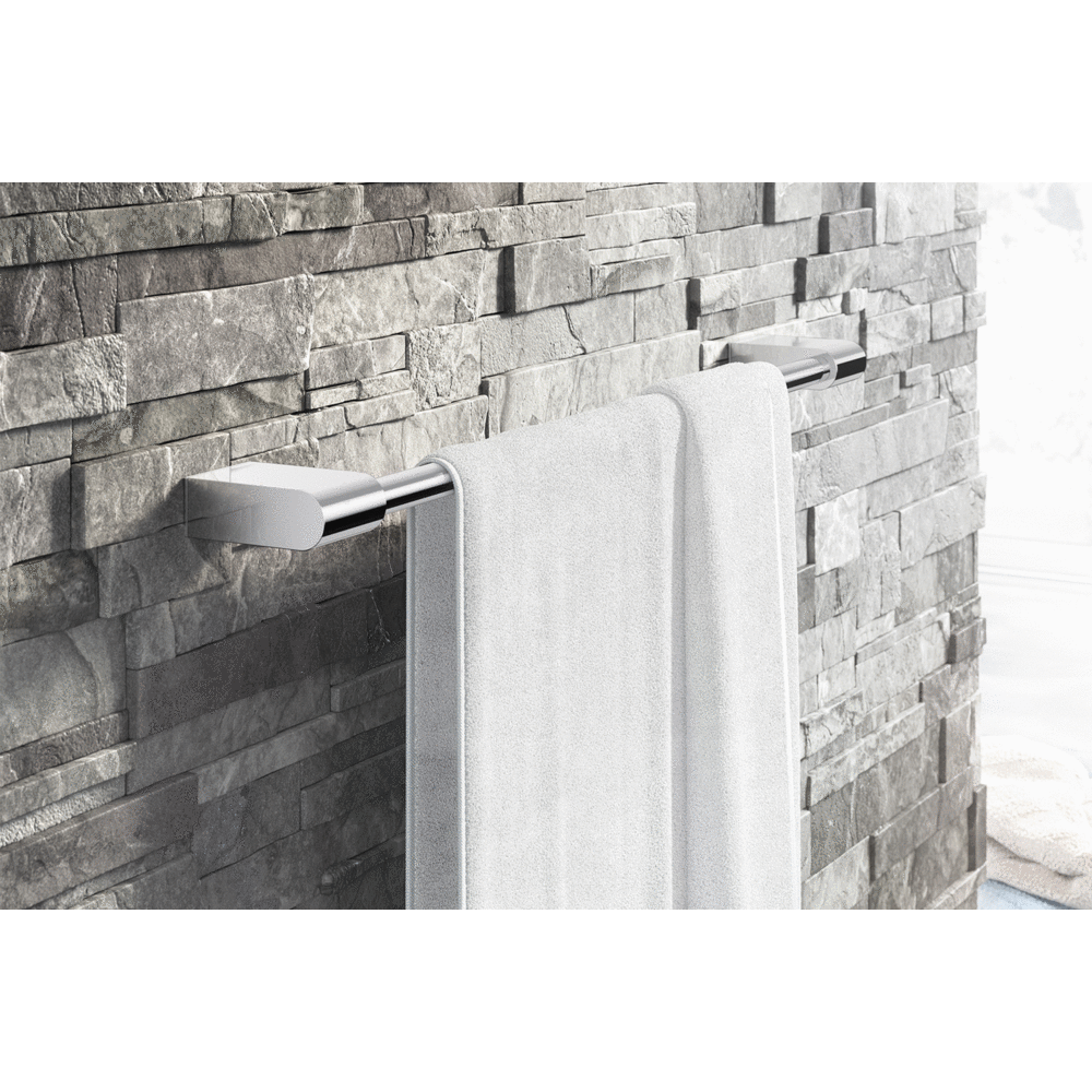 Atore Polished Stainless Steel 65.2 cm Towel Rail 40460