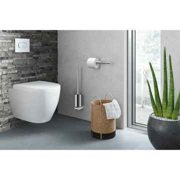 Atore Polished Stainless Steel Wall Toilet Brush 40454