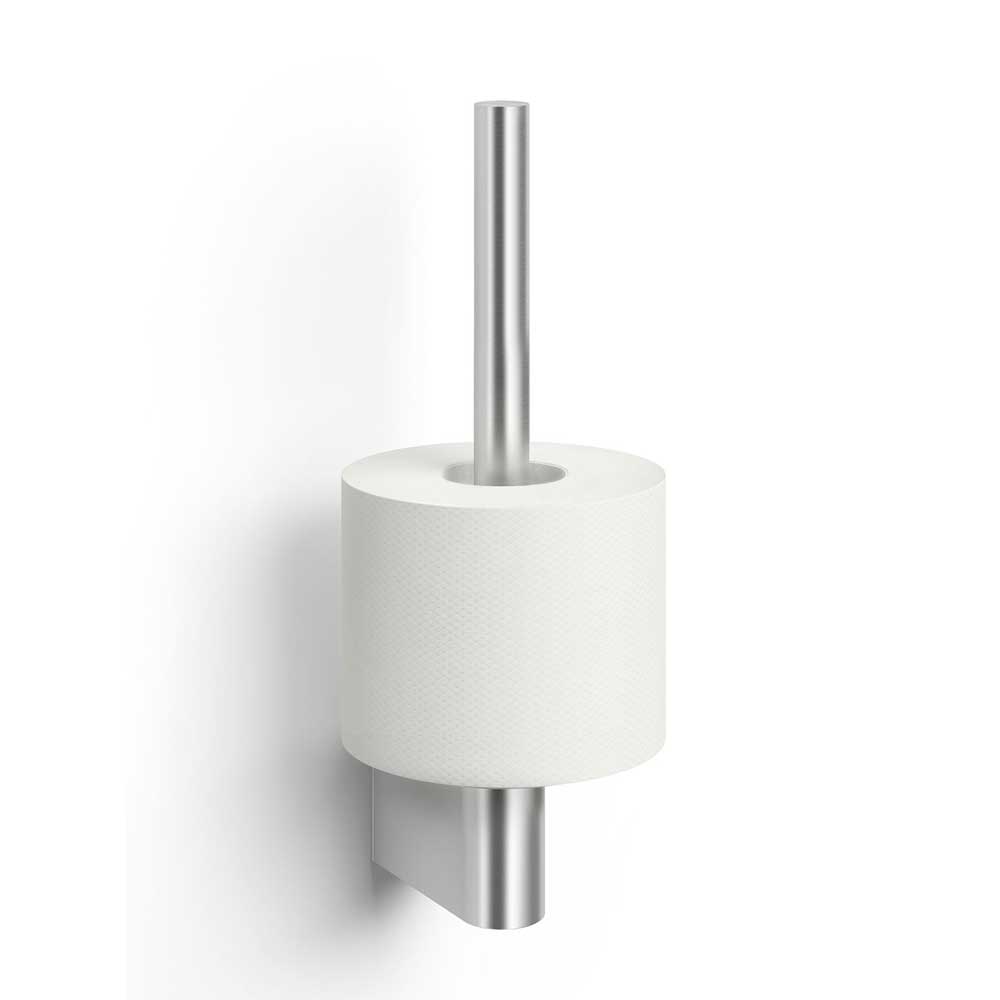 Atore Premium Brushed Stainless Steel Spare Toilet Roll Holder