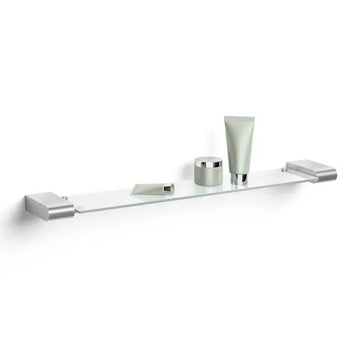 Atore Stainless Steel & Toughened Glass Bathroom Shelf