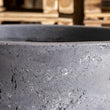 Aurella | Onyx Dusk – 70cm Extra Large Concrete Cylinder Planter – 199L Round Plant Pot