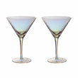Aurora Set Of 2 Lustre Cocktail Glasses