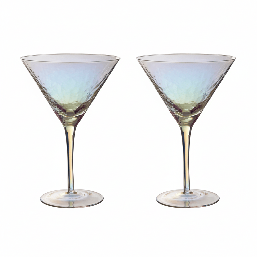 Aurora Set Of 2 Lustre Cocktail Glasses