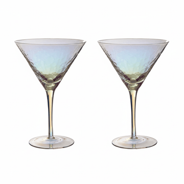 Aurora Set Of 2 Lustre Cocktail Glasses
