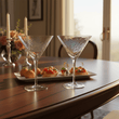 Aurora Set Of 2 Lustre Cocktail Glasses
