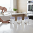 Aurora Set Of 4 Lustre Glass Tumblers