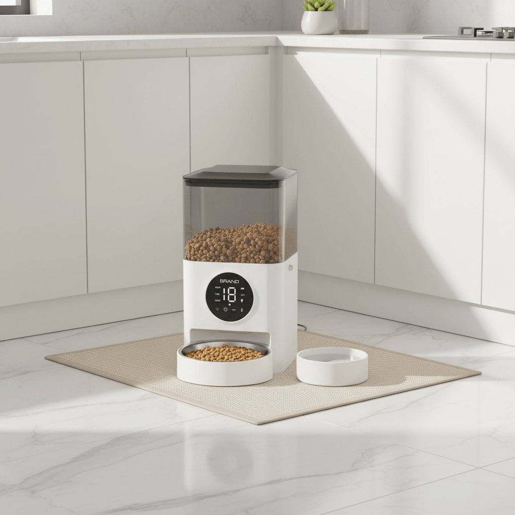Automatic Pet Feeder WIFI Feeding Machine For Cats And Dogs