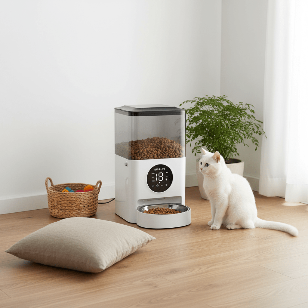 Automatic Pet Feeder WIFI Feeding Machine For Cats And Dogs