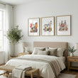 Autumn Artwork New York City Watercolour Travel wall art | 