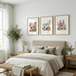 Autumn Artwork New York City Watercolour Travel Wall Art Prints | 