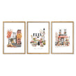 Autumn Artwork New York City Watercolour Travel wall art | 