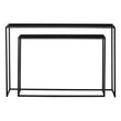Avento Set Of Two Black Console Tables