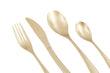Avie 16 Piece Antique Gold Finish Cutlery Set