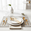 Avie Aura 16 Piece Gold Cutlery Set