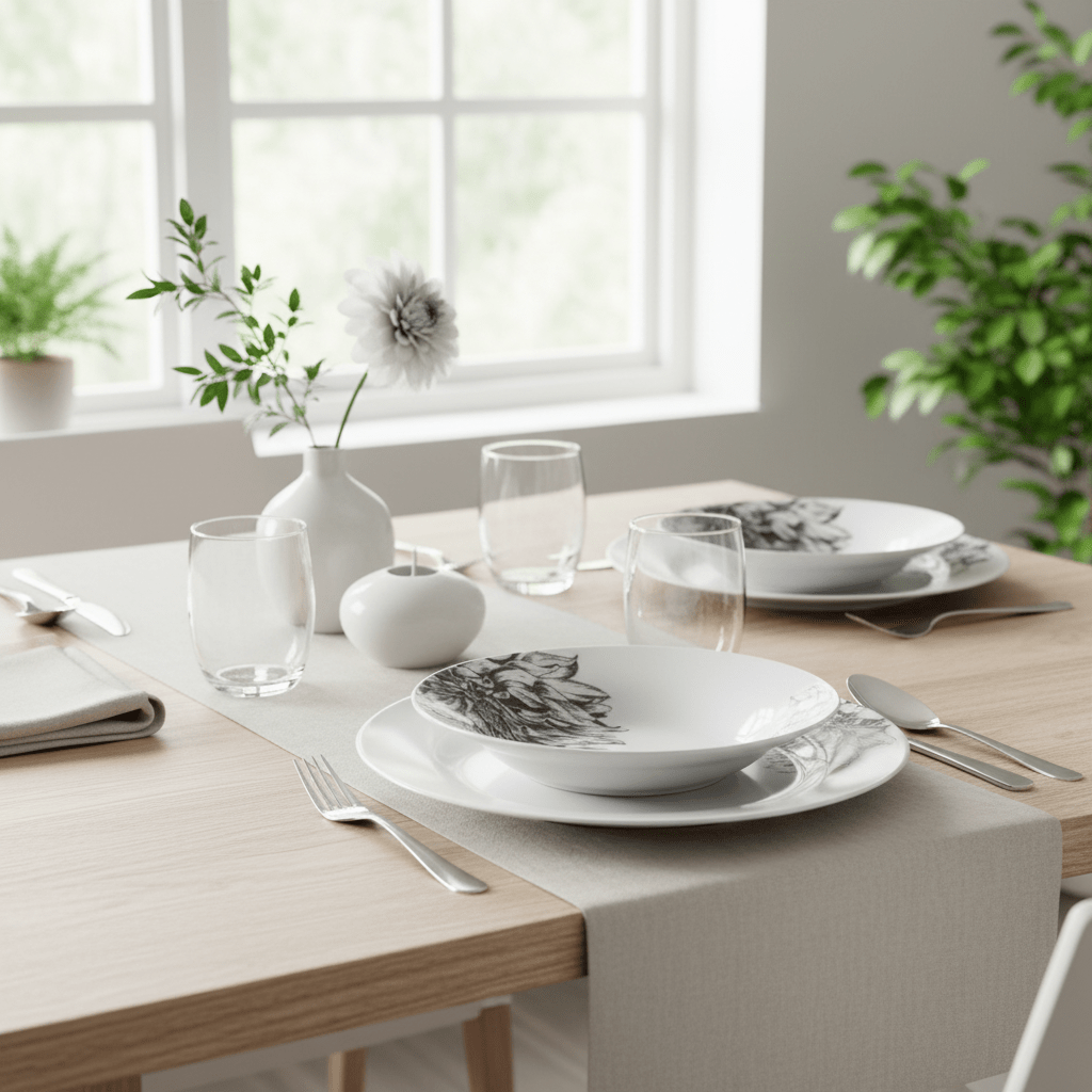 Avie Botanic 12 Piece Dinner Set