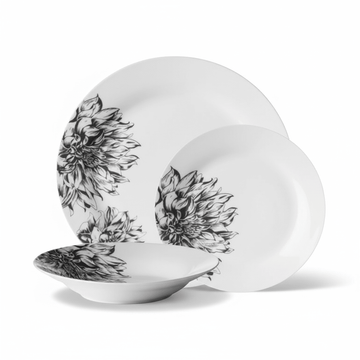 Avie Botanic 12 Piece Dinner Set