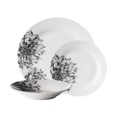 Avie Botanic 12 Piece Dinner Set