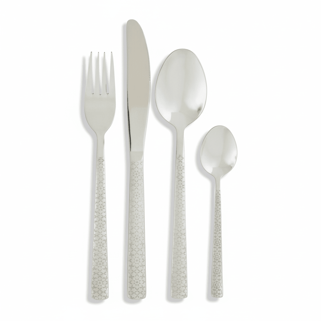 Avie Casablanca 16Pc Stainless Steel Cutlery Set