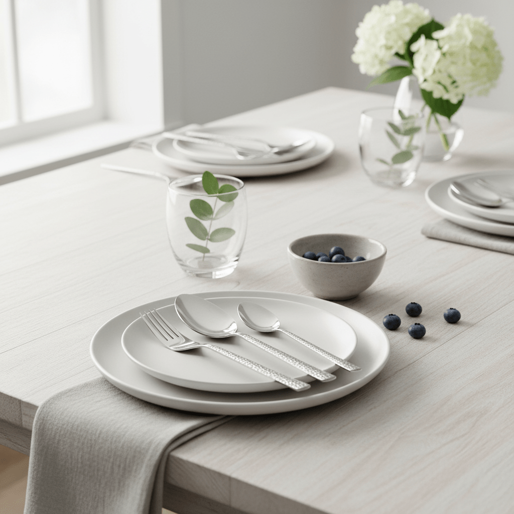 Avie Casablanca 16Pc Stainless Steel Cutlery Set