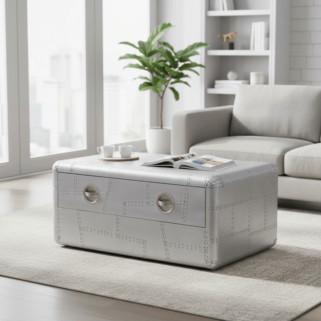 Avro Coffee Table with Drawer