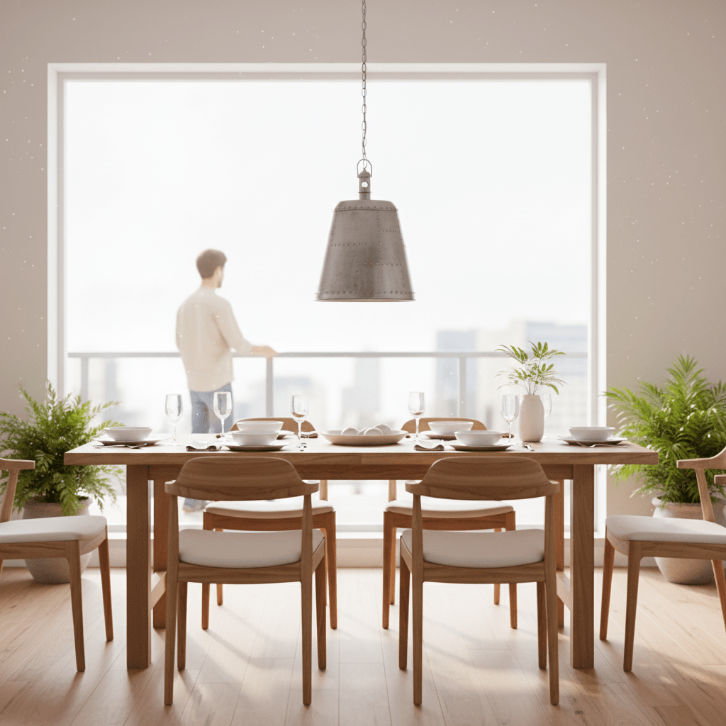 Avro Silver Pendant Light