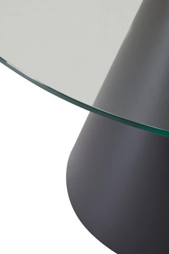 Azalea Black Conical Base Dining Table