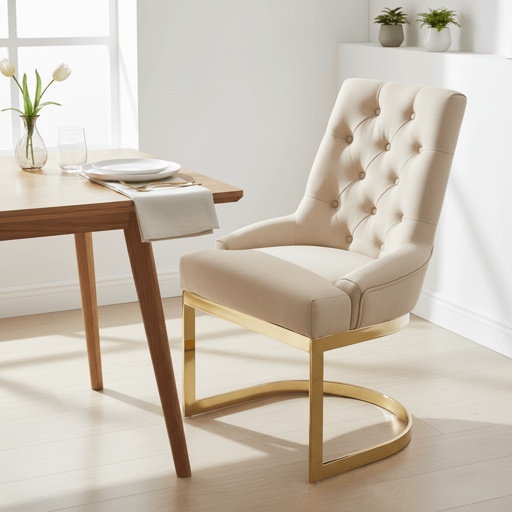 Azalea Natural Dining Chair