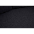 Azalea Two Seat Black Fabric Sofa
