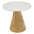 Azalea White Marble Top Dining Table